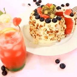 瓜仔吃蛋糕的视频,一场甜蜜的蛋糕盛宴